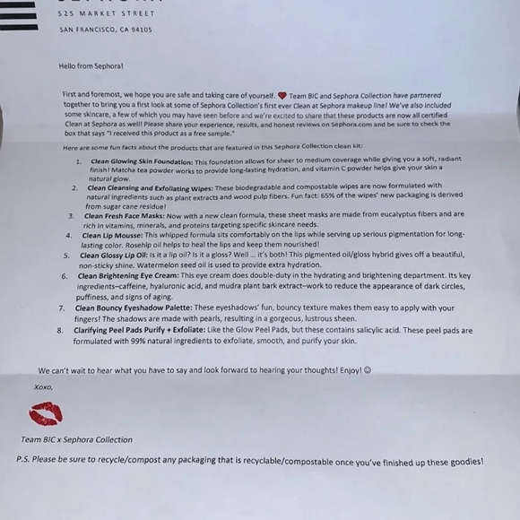 NEW Sephora SClean Glowing Foundation #17 - Picture 5 of 5